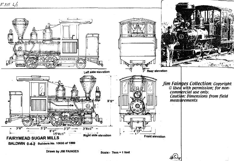 0 Gauge Locomotive Drawings Rail Heritage Image Album