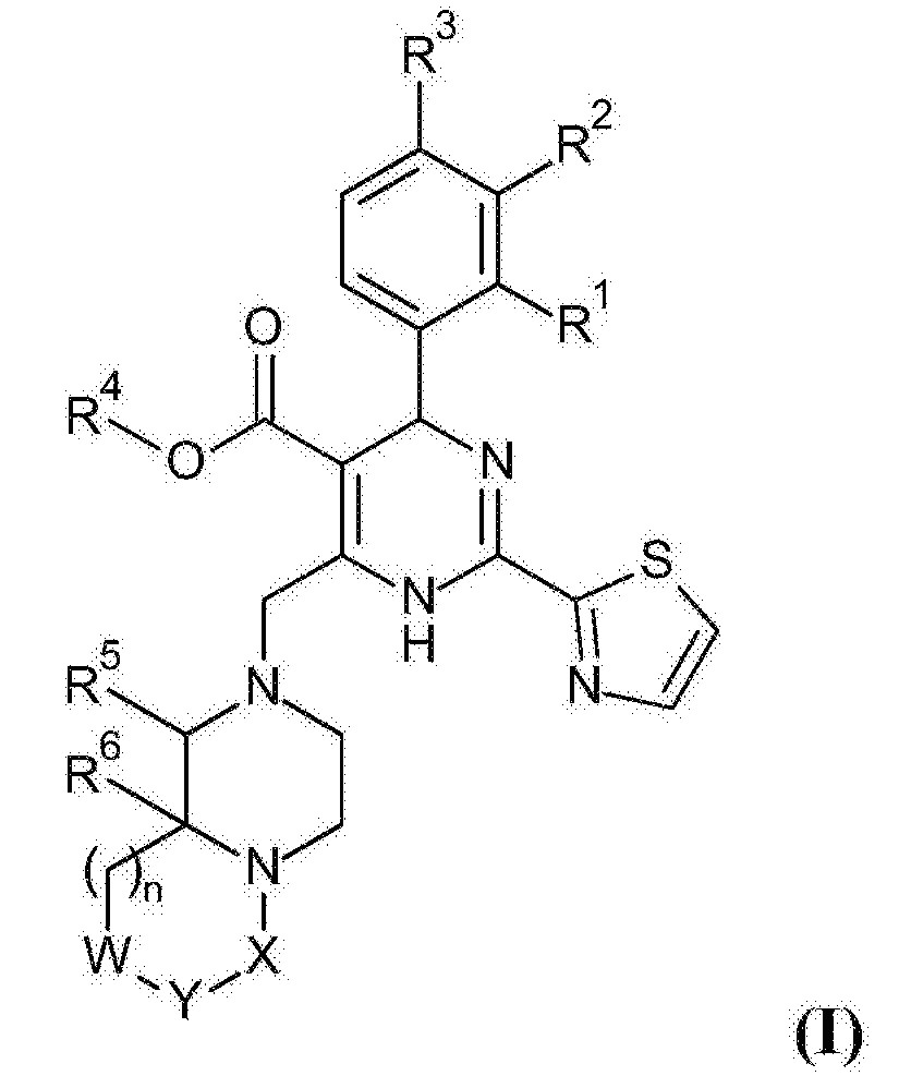 0603 Drawing Cn106061978a Novel 6 Fused Heteroaryldihydropyrimidines for the