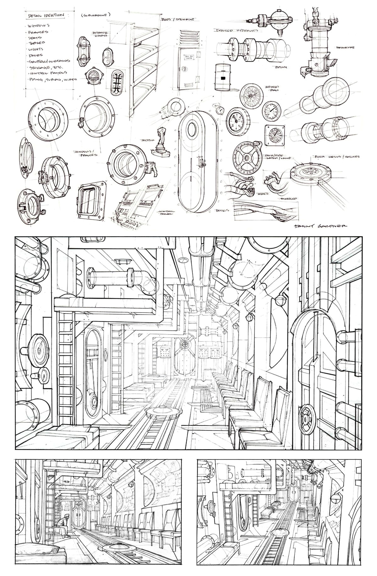 1 Point Perspective Drawings Easy This is Ellipse Perspective Drawing where It Goes to One View Point