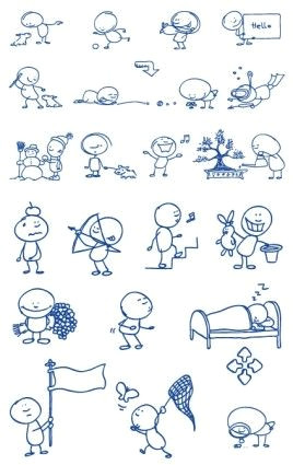 2.drawing Cartoons Ballpoint Pen Drawing Cartoon Vector Clip 2 A Ablone Pinterest