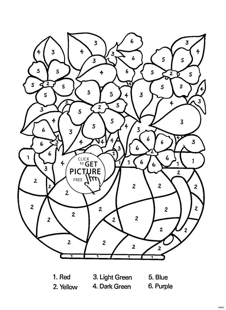 2 Flowers Drawing Floral Coloring Pages Unique Vases Flower Vase Coloring Page Pages