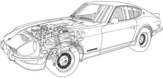 240z Drawing 36 Best Vintage Japanese Vehicle Goodness Images Datsun 240z