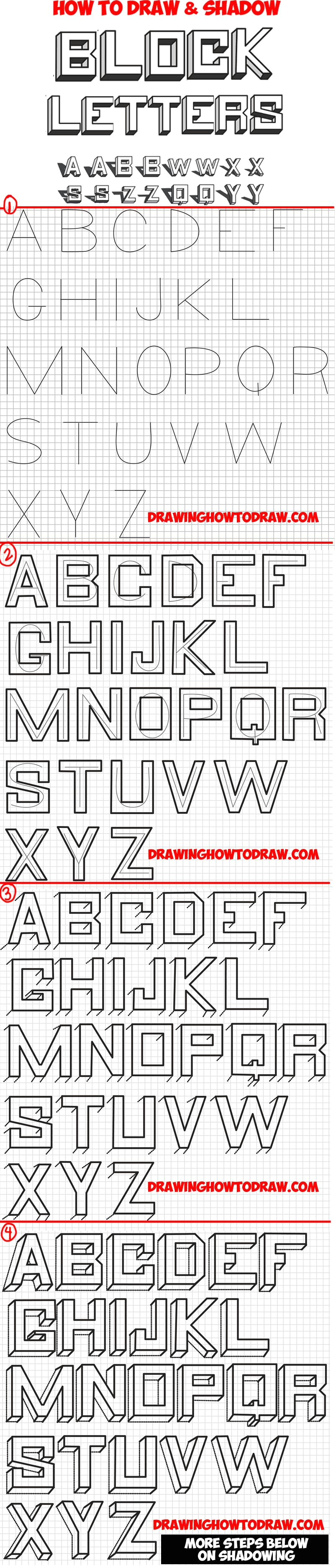 3 Dimensional Drawing Easy How to Draw 3d Block Letters Drawing 3 Dimensional Bubble Letters