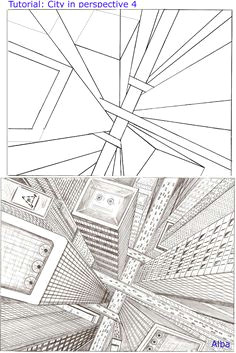 3 Point Perspective Drawing Easy 51 Best Art Tutorial Environment Perspective Images