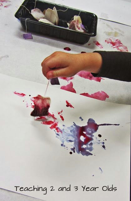 3 Year Old Drawing Ideas Preschool Art with Tea Bags A R T Pinterest Preschool Art Art