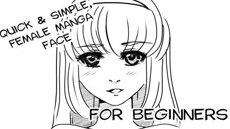 3d Drawing Girl Face Drawing and Simple Shading A Basic Female Manga Face My Saves