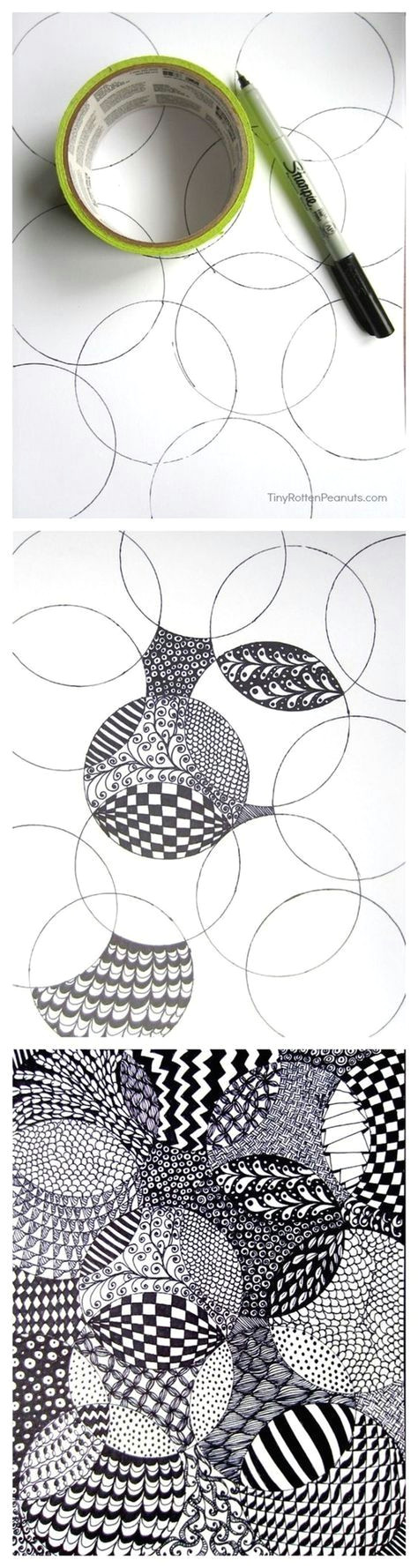 40 Easy Drawings 40 Simple and Easy Doodle Art Ideas to Try Zentangle Drawings