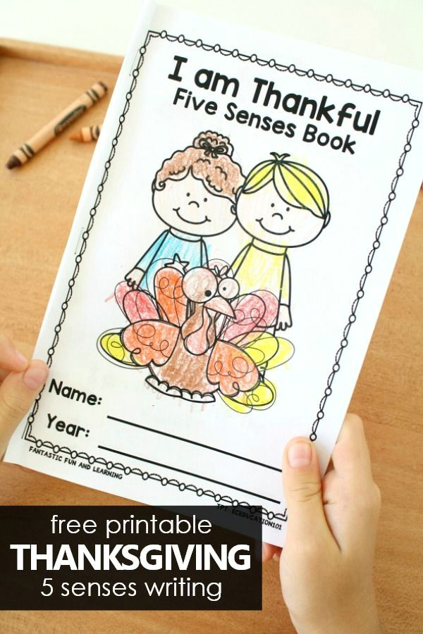 5 Senses Easy Drawing Thanksgiving 5 Senses Easy Reader Kindergarten Ideas
