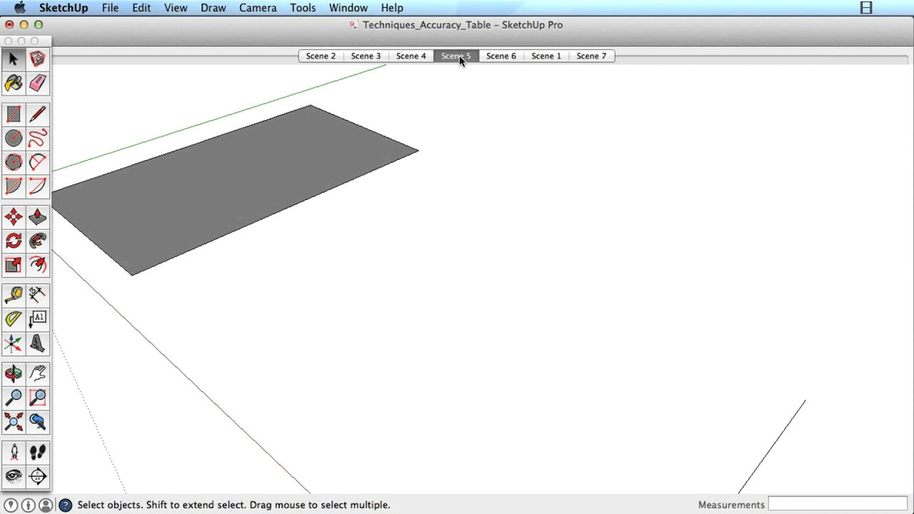 7 Drawing Techniques for Accuracy Sketchup Training Series Accuracy Youtube