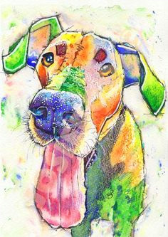 Abstract Drawing Of A Dog 534 Best Abstract Dog Painting Images In 2019 Drawings Dog