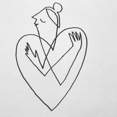 Aesthetic Drawing Love Tumblr One Line Drawing Tumblr