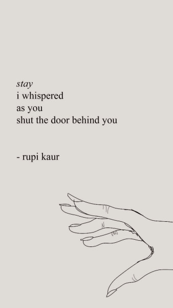 Aesthetic Drawing Love Tumblr Rupi Kaur Poems Tumblr