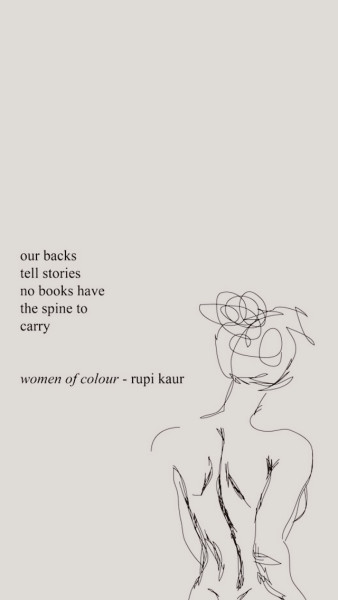 Aesthetic Drawing Love Tumblr Rupi Kaur Poems Tumblr