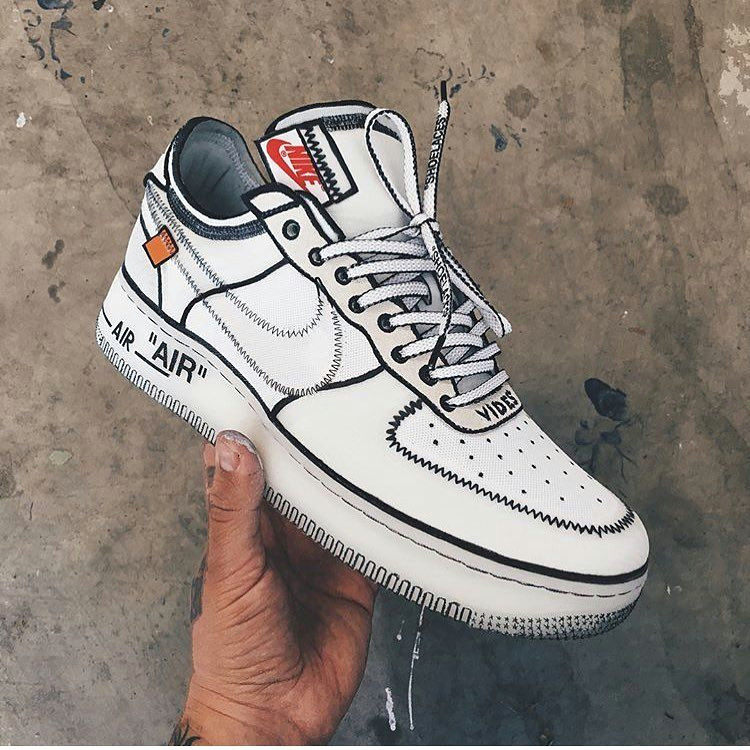 Air force 1 Cartoon Drawing Wow Joshuavides Turned the Nike X Off White Air force 1 Into