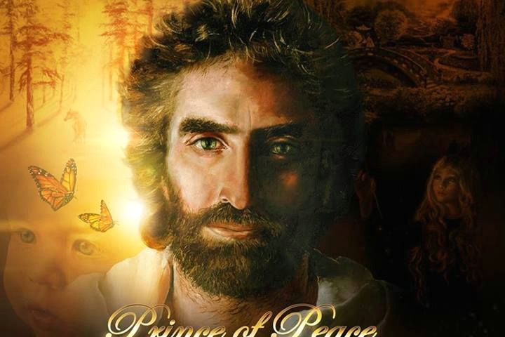 Akiane Drawing An Eye Akiane Kramarik Planted Eyes Painting Prince Of Peace Painting by