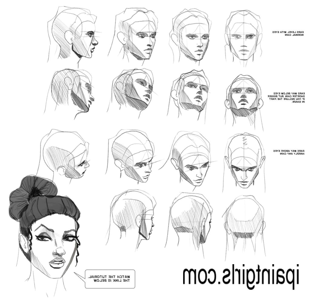 Anime Drawing Classes Vancouver Drawing Faces Different Angles Drawing Faces From Different Angles