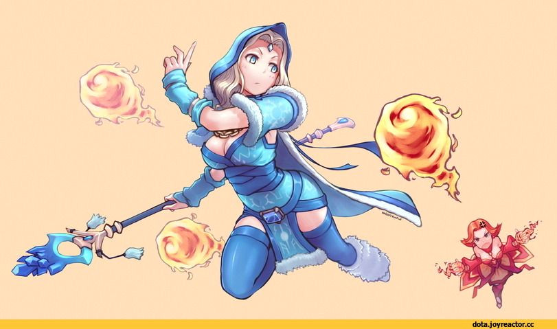 Anime Drawing Dota 2 Dota 2 N N D D D D N Dota 2 Art Lina the Slayer Crystal Maiden Crystal