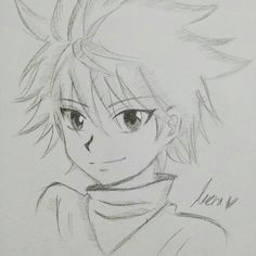 Anime Drawing Killua 735 Best H X H Images Killua Hisoka Anime Art