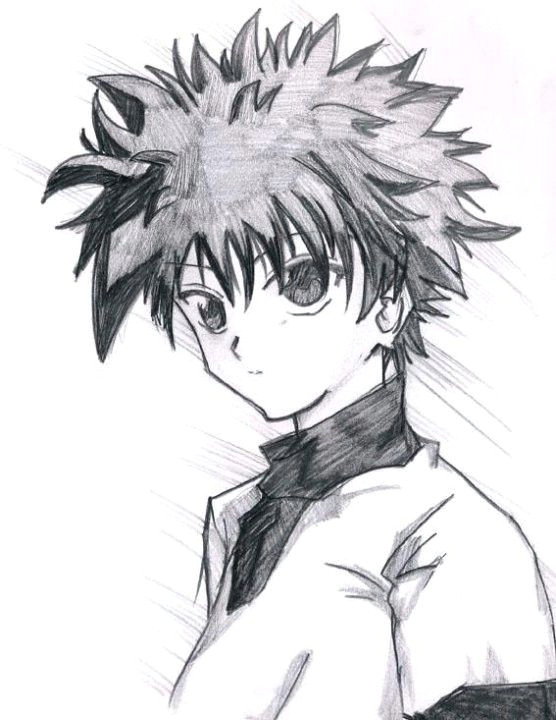 Anime Drawing Killua Anime by Shashank Shadowness Anime Drawings Anime Killua