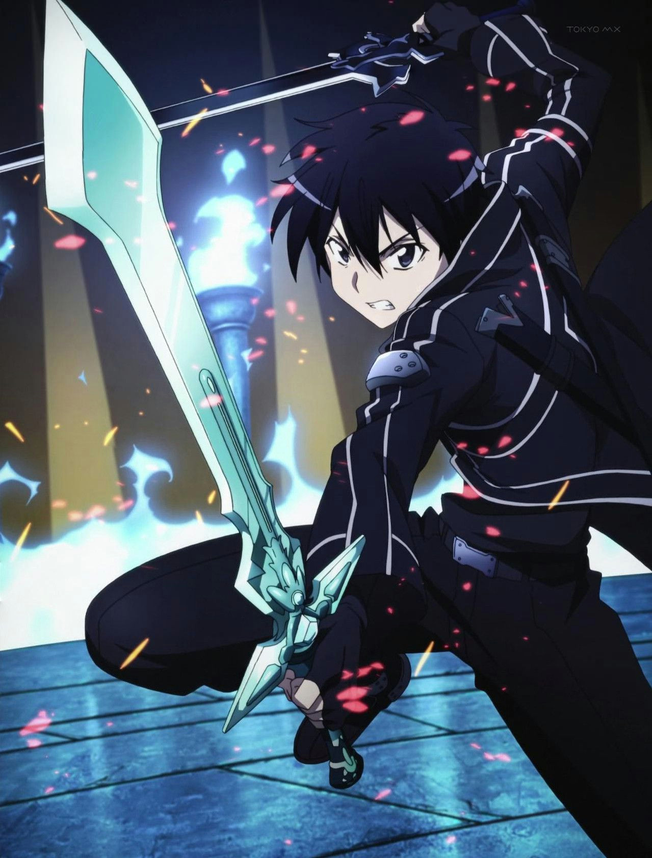 Anime Drawing Kirito Kirito From S A O Sword Art Online is My Anime Crush Lol Nyanime