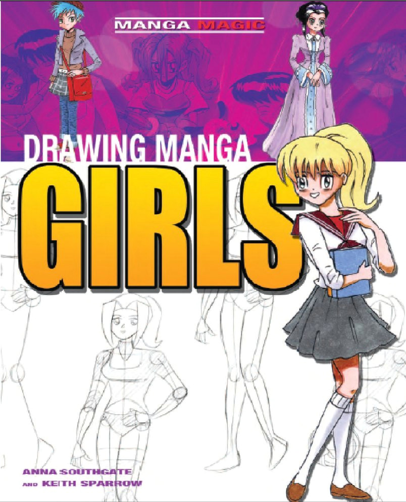 Anime Drawing References Pdf Drawing Manga Girls for Beginners by Kayanimeproductions On Deviantart