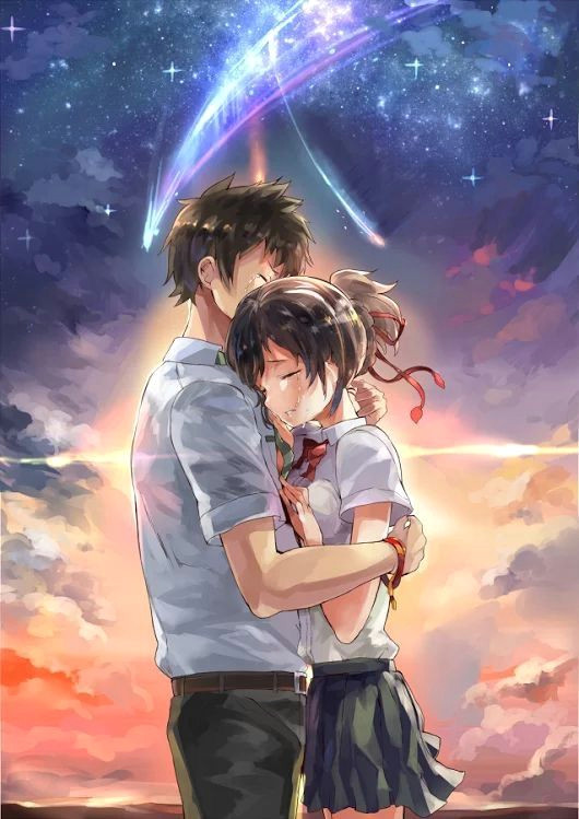 Anime Drawing Your Name Your Name Kimi No Na Wa Pinterest Anime Manga and Anime Couples