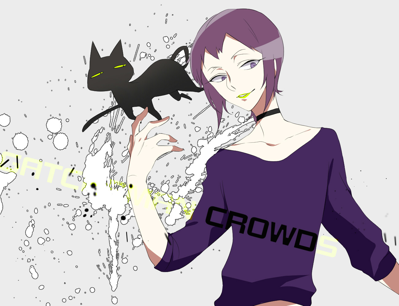 Anime Drawing Zerochan O D Gatchaman Crowds Zerochan Anime Image Board