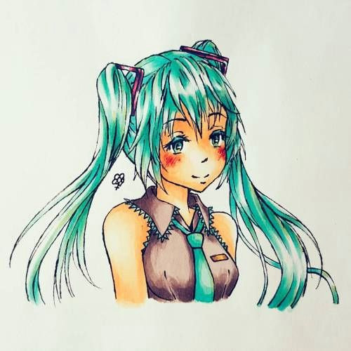 Anime Juicy Drawing Miku Chan Laura8397 Pinterest Miku Chan