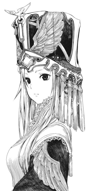 Anime Queen Drawing 2 Meto4d B8ltwfpccaat28b Jpg Large Art Pinterest Anime