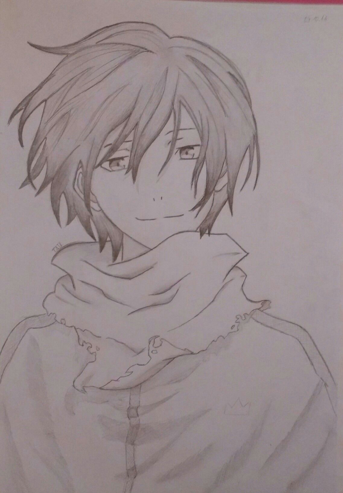 Anime Yato Drawing Yato noragami Drawings Pinterest Drawings Art Drawings and Art