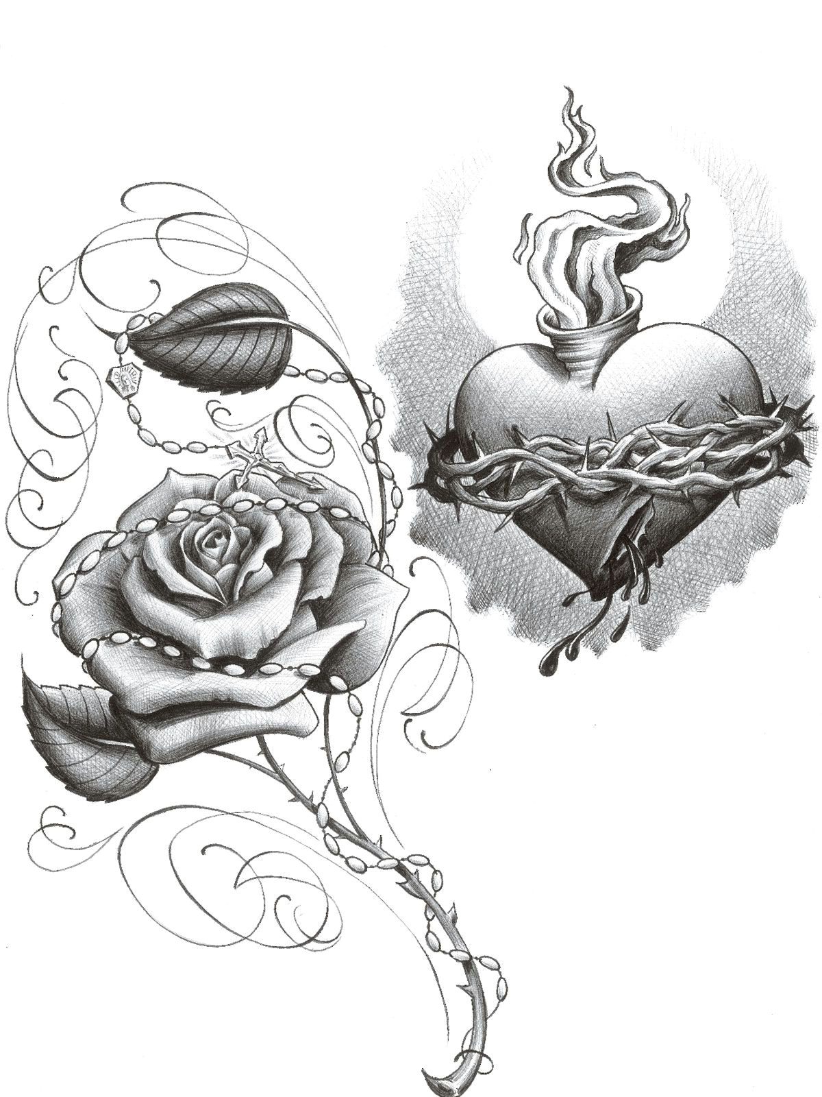 Artist Drawing Of A Rose Chicano Art Drawings Roses Chicano Rose Thugs Chica Tat by 2face