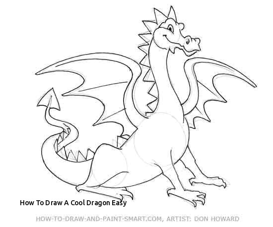 Awesome Easy Drawings Of Dragons How to Draw A Cool Dragon Easy 144 Best Drawing with Kids Images On