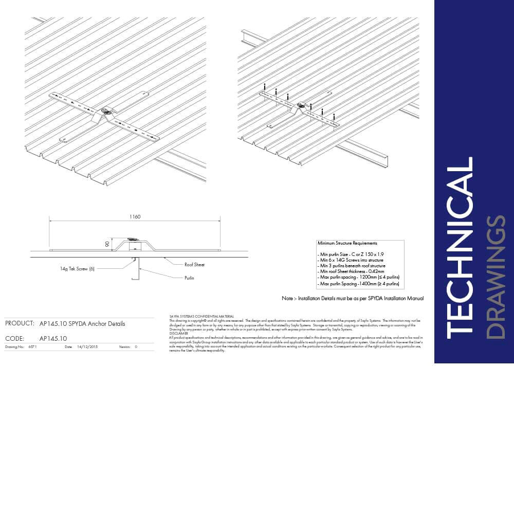 B Size Drawing Sheet Anchors Tech Drawings Sayfa