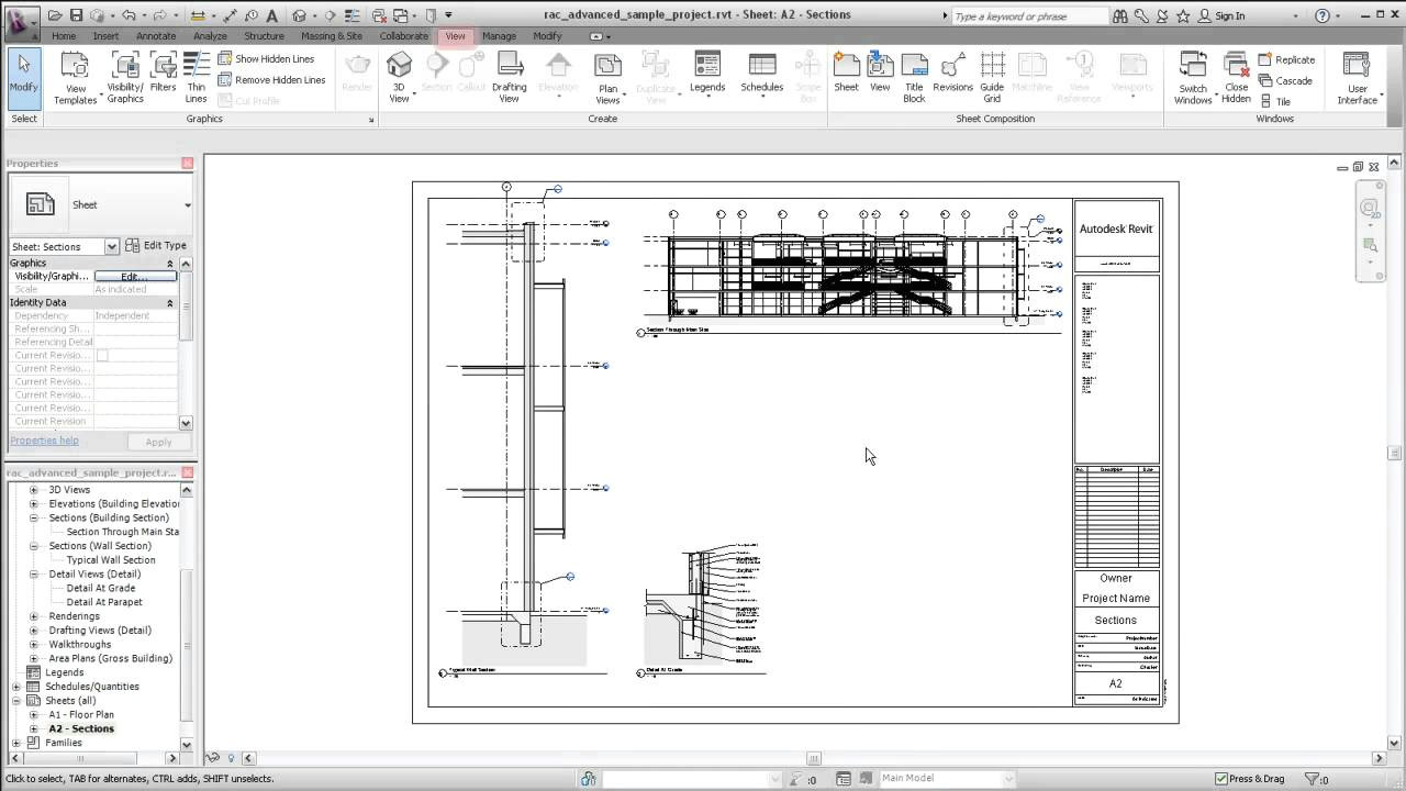 B Size Drawing Sheet Autodesk Revit Creating Sheet Views Youtube