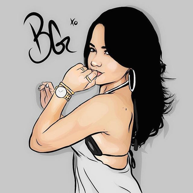 Becky G Cartoon Drawing This is Amazing Becky G Becky G Becky G Instagram