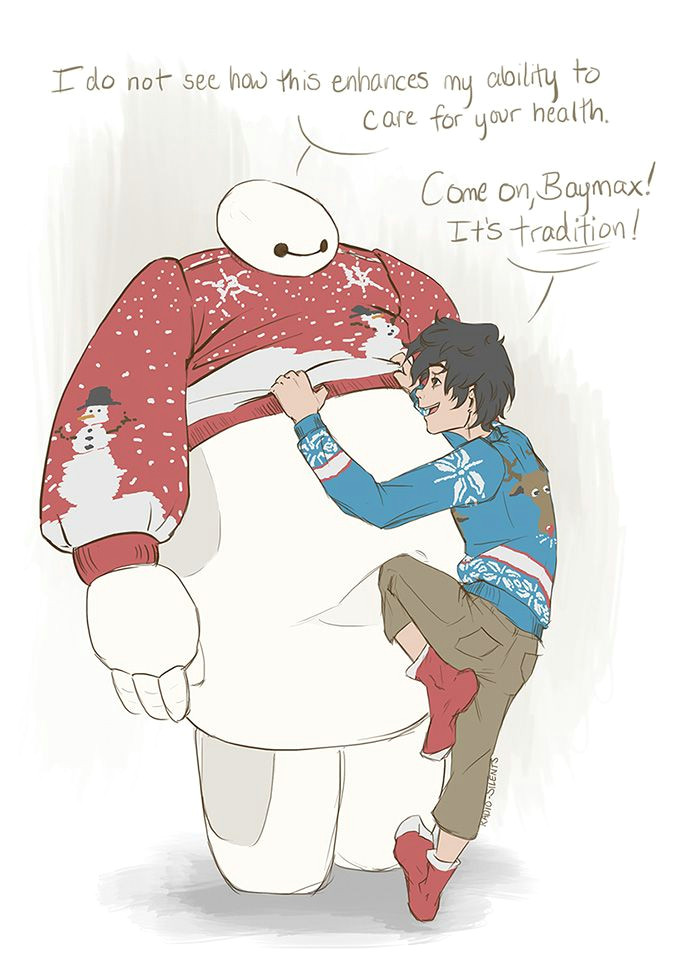 Big Hero 6 Cartoon Drawing Big Hero 6 Christmas Sweaters Disney Big Hero 6 Hero 6 Hero