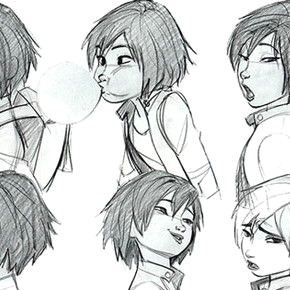 Big Hero 6 Cartoon Drawing Pics for Big Hero 6 Gogo tomago Drawing Disney is Life Big