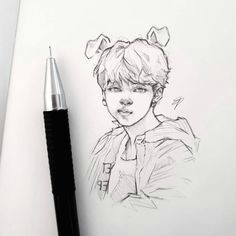 Bts V Drawing Cute 1252 Best A Bts Drawingsa Images In 2019 Draw Bts Boys Drawing