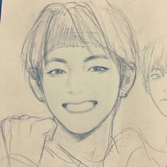 Bts V Drawing Easy 1281 Best Kpop Drawing Images Drawings Bts Boys Bts Drawings