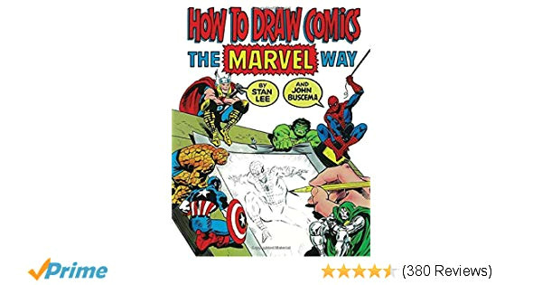 By Drawing Cartoons Junior Feels Safe How to Draw Comics the Marvel Way Stan Lee John Buscema