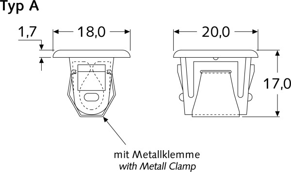 C Clamp Drawing Schnapp Verschlusse Und Arretierungen A R T Elektromechanik