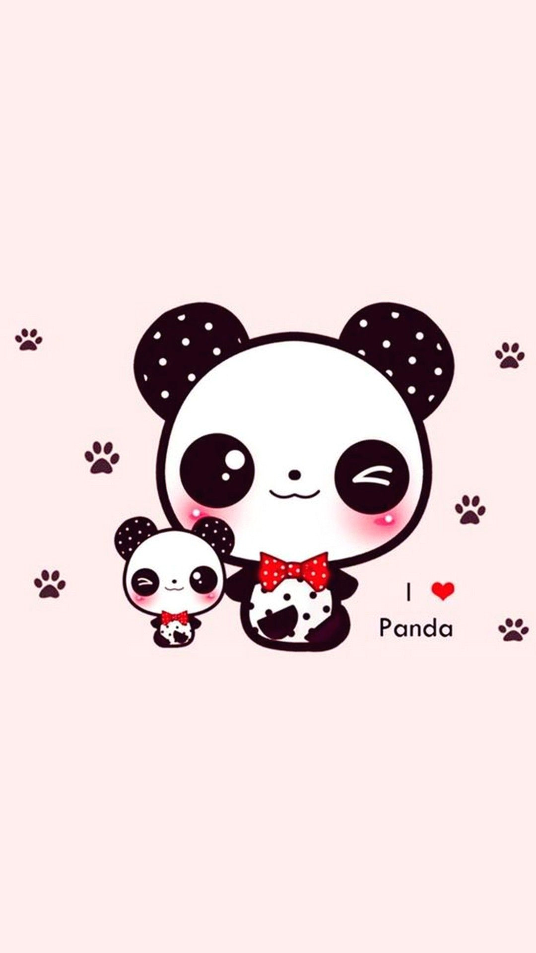Cartoon Drawing 3d Wallpaper Cute Panda Wallpaper for iPhone iPhonewallpapers Pinterest