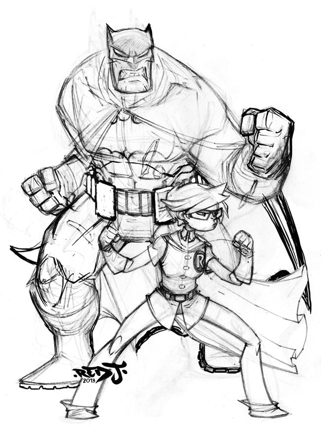 Cartoon Drawing Bat Dark Knight Sketch by Red J Deviantart Com On Deviantart