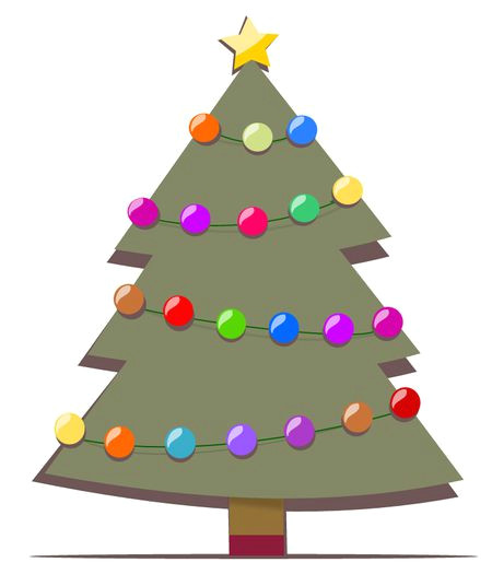 Cartoon Drawing Christmas Tree the Best Free Christmas Tree Clip Art Images