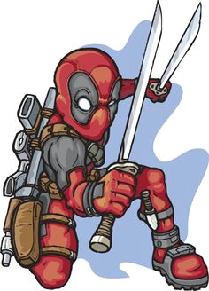 Cartoon Drawing Deadpool 147 Best Little Deadpool Images Hero World Comic Art Comics