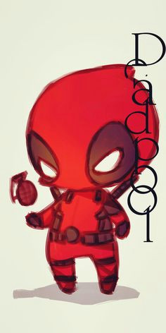 Cartoon Drawing Deadpool 147 Best Little Deadpool Images Hero World Comic Art Comics