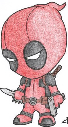 Cartoon Drawing Deadpool 253 Best Deadpool Wolverine Images Marvel Dc Comics Marvel