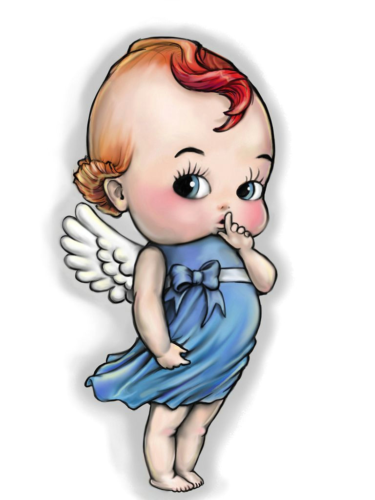 Cartoon Drawing Doll Kewpies Art A Art Kewpie Dolls Doll Tattoo