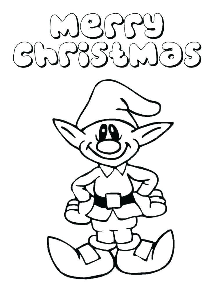 Cartoon Drawing Elf Elf Coloring Pages Printable Lovely Girl Elf Coloring Page Elf