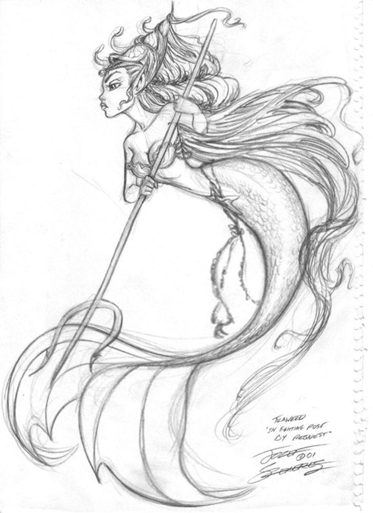 Cartoon Drawing Elf Tilaweed with Trident Szekeres by Elf Fin On Deviantart Mers